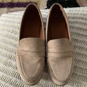 Suede Loafers